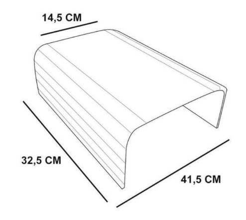 Bandeja de Braço para Sofá com Porta-Copos (Cor Sortida)