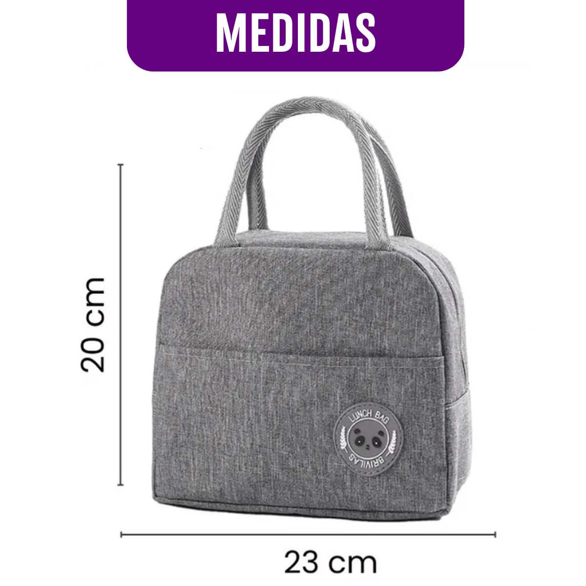 Bolsa Térmica para Marmita com Bolso Lateral