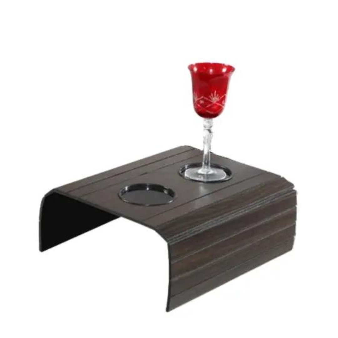 Bandeja de Braço para Sofá com Porta-Copos (Cor Sortida)