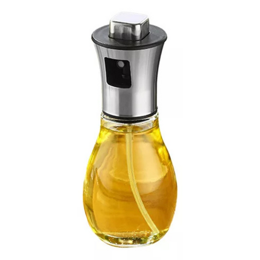 Spray Pulverizador de Azeite e Óleo em Vidro e Inox (200ml)