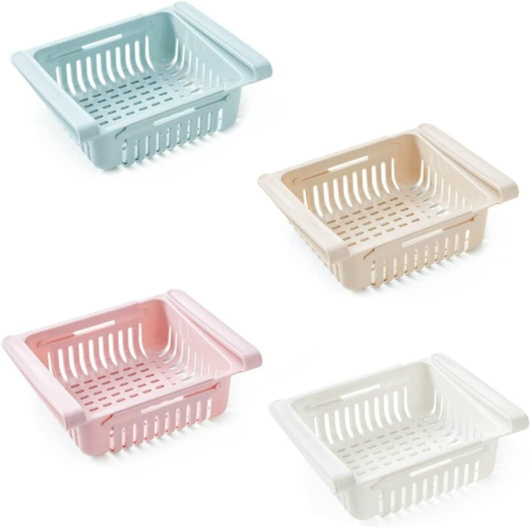 Cesto Organizador Suspenso para Prateleira de Geladeira