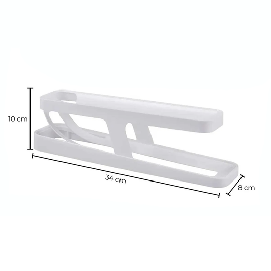 Dispenser Organizador de Ovos para Geladeira (15 Ovos)