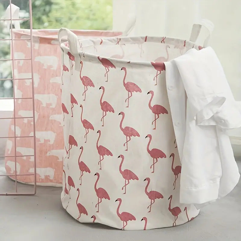 Cesto de Roupa Suja Dobrável 40 Litros Multiuso (Cores Sortidas)