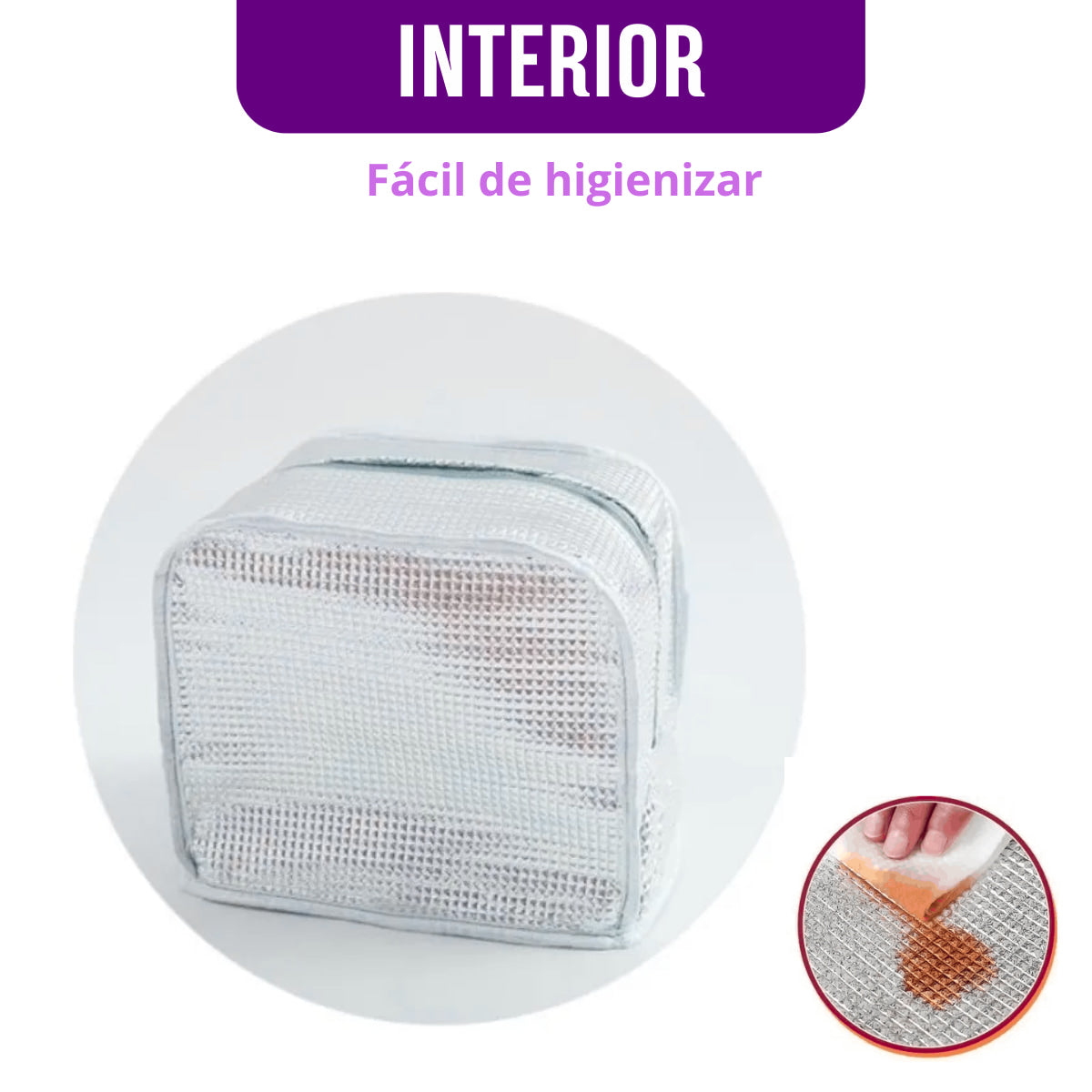 Bolsa Térmica para Marmita com Bolso Lateral