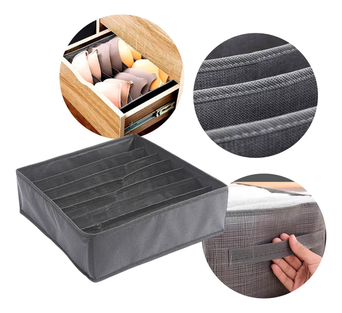 Colmeia Organizadora de Gavetas para Roupas Íntimas e Meias